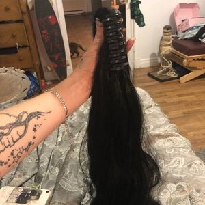 Very long Black Ponytail ✨